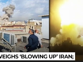 Trump weighs ‘blowing up entire nation’ of Iran as Americans urged to leave