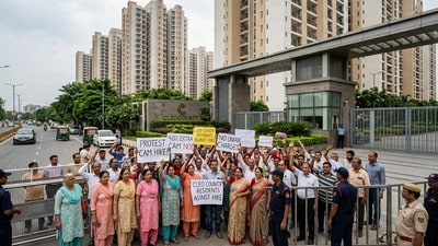 A 40% CAM hike at a Noida housing society has led to protests, highlighting concerns over maintenance, common funds and shared facilities in gated communities (Photo for representational purposes only) (Gemini-generated photo) A 40% CAM hike at a Noida housing society has led to protests, highlighting concerns over maintenance, common funds and shared facilities in gated communities (Photo for representational purposes only) (Gemini-generated photo)