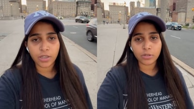 An Indian woman in the US said living abroad for three years had made her question why people called her “detached”. (Instagram/itskanishkaajasoria) An Indian woman in the US said living abroad for three years had made her question why people called her “detached”. (Instagram/itskanishkaajasoria)