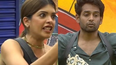 గుద్దితే పళ్లు రాలిపోతాయ్-సృష్టి ఉగ్రరూపం-సుధీర్ బలి- ఈ వారం బిగ్ బాస్ నామినేషన్స్లో వీళ్లే! (youtube/starmaa) గుద్దితే పళ్లు రాలిపోతాయ్-సృష్టి ఉగ్రరూపం-సుధీర్ బలి- ఈ వారం బిగ్ బాస్ నామినేషన్స్లో వీళ్లే! (youtube/starmaa)