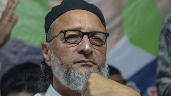 AIMIM chief Asaduddin Owaisi has addressed five pubic gatherings in Uttar Pradesh since June, including one in Kanpur on September 20. (PTI PHOTO)