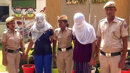 Delhi Police arrests former office colleague Anya Vats and her associate Sanyam Sachdeva from Uttarakhand in the alleged murder of 31-year-old Yuvraj Singh Manchanda. (ANI)