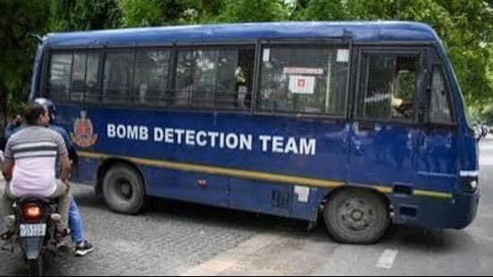 School authorities alerted the police immediately after receiving the threats. (HT File)