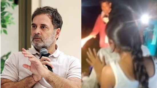 In his post, Rahul Gandhi said the Bihar government “must answer why a girl is not safe on a public road at 7 pm.”