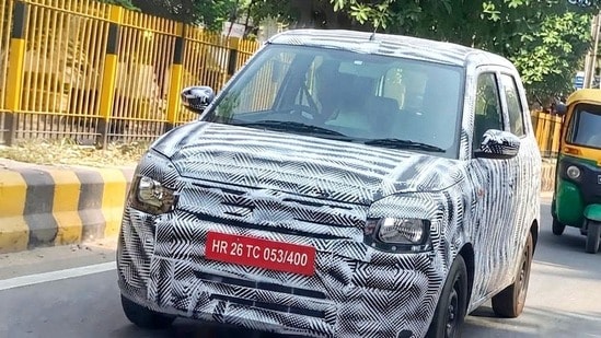 మారుతీ సుజుకీ వాగన్ఆర్ ఫేస్లిఫ్ట్.. (X / @AUTOINTELIN)