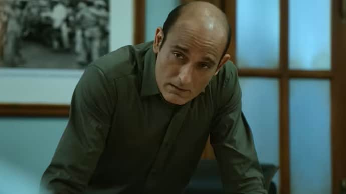 Akshaye Khanna played IG Tarun Ahlawat in Drishyam 2. Akshaye Khanna played IG Tarun Ahlawat in Drishyam 2.