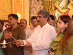 VIPs line up for Pune’s iconic Ganpatis’ darshan