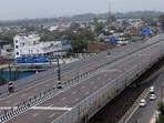 A view of the Lucknow-Kanpur Expressway. (Deepak Gupta/HT Photo)