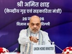 Union Home Minister Amit Shah launches the 'Vision Document on Narcotics Control (2026-2029)', 'NCB Annual Report (2025)', 'Online Drug Disposal Fortnight Campaign', and NCB Zonal offices, at the 10th Apex-Level Meeting of the Narco-Coordination Centre (NCORD) at Vigyan Bhawan, in New Delhi.(Naveen Sharma)