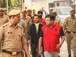 Ashish Mishra and others accused in the Lakhimpur Kheri violence case. (PTI)