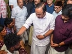 Chief minister VD Satheesan on Monday meets relatives of one of those killed in the flash flood at Pookuttumpadam.