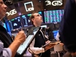 SoFi stock rises as SoFiUSD stablecoin payments expand through Mastercard. (AP Photo/Seth Wenig)(AP Photo/Seth Wenig)