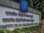 IIT Bombay students protest after a 22-year-old second-year B.Tech student in the Department of Energy Science and Engineering died by suicide. (HT_PRINT)