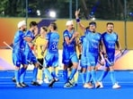 The Indian team is dominating Sri Lanka in their second game of the Asian Games.