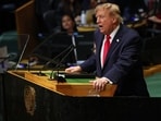United States President Donald Trump speaks during the 81st session of the United Nations General Assembly at United Nations headquarters, Tuesday, Sept. 22, 2026.(AP Photo)