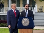 US President Donald Trump and New York City Mayor Zohran Mamdani spoke to reporters at a press conference after meeting at Gracie Mansion in New York City. 