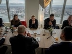 A signing ceremony to take place in connection with the UN General Assembly, where an agreement between Denmark, Greenland, and the USA will be signed, in Manhattan, New York, US. (Reuters)