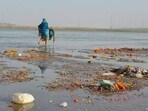 Under the ‘Namami Gange’ initiative, Shukla and other volunteers collected debris scattered along the banks of Dashashwamedh Ghat and handed it over to the Varanasi Nagar Nigam team. (For representation only)