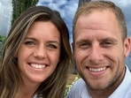 Caleb Flynn is on trial for the alleged murder of his wife Ashley.(X/@901Lulu)