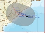 The system is likely to move further west-northwestwards and cross the north Andhra Pradesh–south Odisha coasts between Visakhapatnam and Gopalpur.(IMD)