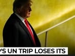 Trump’s 'fake news' crackdown leaves his own UN trip starved of TV coverage
