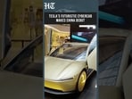 Tesla Unveils Production Cybercab In Shanghai Showcasing Fully Autonomous Driving Tech