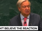Antonio Guterres receives standing ovation on first day of UN