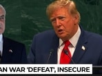 UNGA: Amid Iran war 'defeat', insecure Trump reads out praises from leaders