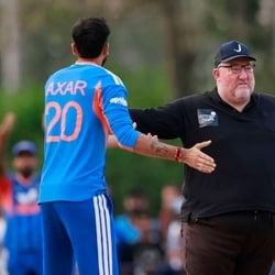 Axar Patel was livid with the decision.