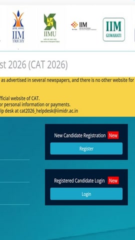 CAT 2026: Extended registration window closes today at iimcat.ac.in, check admit card and exam date CAT 2026: Extended registration window closes today at iimcat.ac.in, check admit card and exam date
