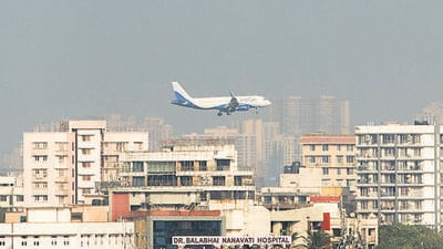 Buildings in the airport funnel zone have height restrictions, which prevent developers from using the entire FSI otherwise available to a redevelopment project, making it financially unviable. (HT Archive) Buildings in the airport funnel zone have height restrictions, which prevent developers from using the entire FSI otherwise available to a redevelopment project, making it financially unviable. (HT Archive)