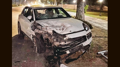 Eyewitnesses had told the police that the accused had continued driving even after the victim got stuck underneath the vehicle. (HT FILE) Eyewitnesses had told the police that the accused had continued driving even after the victim got stuck underneath the vehicle. (HT FILE)