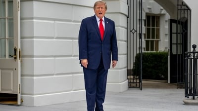US President Donald Trump's White House app has come under fresh scrutiny after Trump TV launched. (Bloomberg) US President Donald Trump's White House app has come under fresh scrutiny after Trump TV launched. (Bloomberg)
