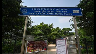 The crime took place on Monday evening when the girl was allegedly gang-raped inside Aastha Kunj Park near Kalkaji Temple on her 17th birthday (Sanchit Khanna/Hindustan Times) The crime took place on Monday evening when the girl was allegedly gang-raped inside Aastha Kunj Park near Kalkaji Temple on her 17th birthday (Sanchit Khanna/Hindustan Times)