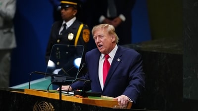 US President Donald Trump, however, suggested that a deal will be made with Iran after the November midterm elections. (AP)