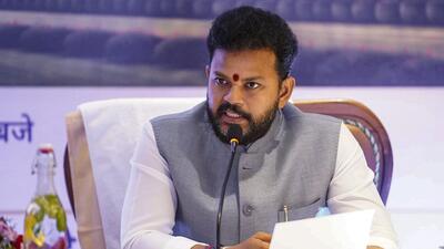 Union minister Kinjarapu Ram Mohan Naidu at the parliamentary consultative committee on civil aviation meeting (@MoCA_GoI) Union minister Kinjarapu Ram Mohan Naidu at the parliamentary consultative committee on civil aviation meeting (@MoCA_GoI)