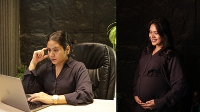 A Noida founder opened up about balancing pregnancy with the demands of running a company and leading her team. A Noida founder opened up about balancing pregnancy with the demands of running a company and leading her team.