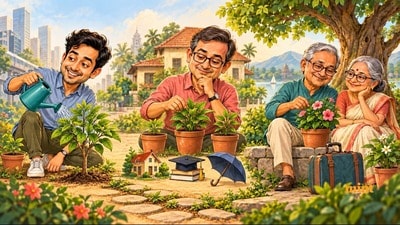 రూ. 1కోటి పెట్టుబడి పెట్టాలా? వయస్సుకు తగ్గ బెస్ట్ ఇన్వెస్ట్మెంట్ ప్లాన్.. (AI image) రూ. 1కోటి పెట్టుబడి పెట్టాలా? వయస్సుకు తగ్గ బెస్ట్ ఇన్వెస్ట్మెంట్ ప్లాన్.. (AI image)