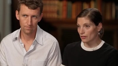 Patrick Clancy and Rachel Danis are expecting their first child, revealing their joy during an interview. (60Minutes/X)