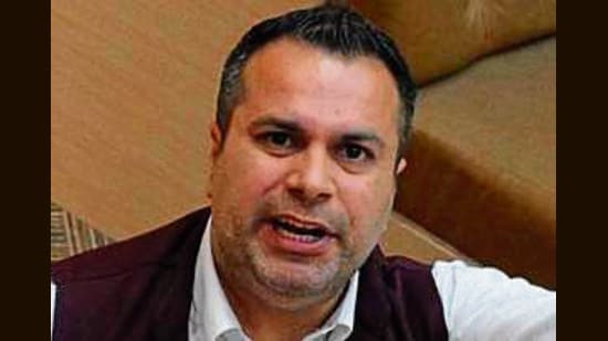 AAP councillor Yogesh Dhingra (Keshav Singh/HT)