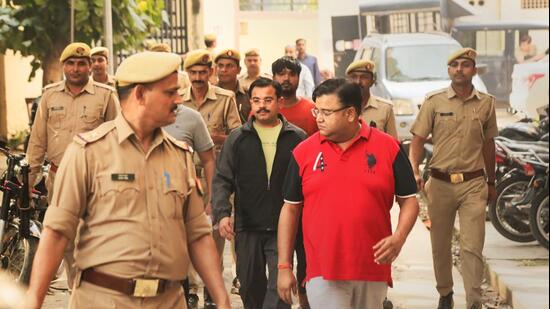 Ashish Mishra and others accused in the Lakhimpur Kheri violence case. (PTI)