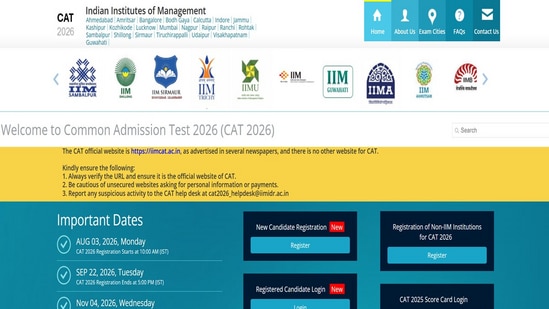 CAT 2026: Extended registration window closes today at iimcat.ac.in, check admit card and exam date