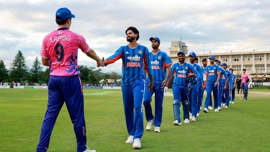 India defeated Japan by a margin of just two runs