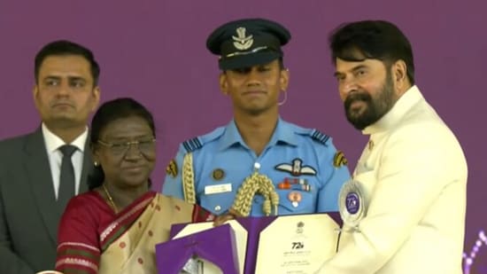 National Film Awards 2026 LIVE: Mammootty won the award for Bramayugam. National Film Awards 2026 LIVE: Mammootty won the award for Bramayugam.