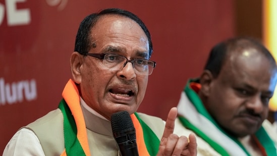 Chouhan said the problem of drug availability continues to hurt Punjab because the Bhagwant Mann government has “failed to act”. (PTI)