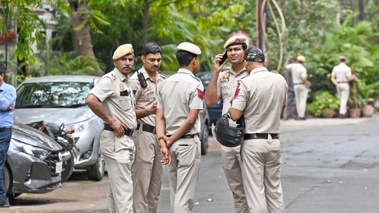 The accused was arrested after a police encounter in southeast Delhi, following which the crime and FSL teams were called to the spot