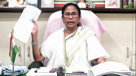 The by-polls are the first major electoral test for Mamata Banerjee after she lost power and later her party splintered. (ANI)