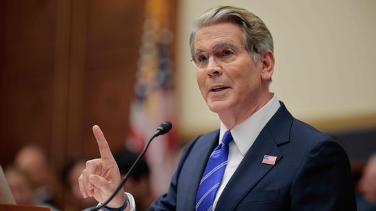 Scott Bessent emphasised that the US is now exerting pressure on Iran "like never before."