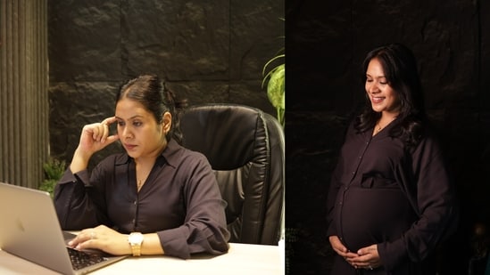 A Noida founder opened up about balancing pregnancy with the demands of running a company and leading her team.
