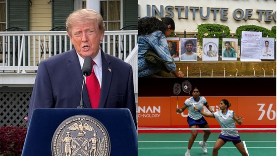 Among the top stories today are US media's boycott of Trump after the President banned certain outlets from the White House; the row at IIT Bombay and India at the Asian games 2026 in Japan